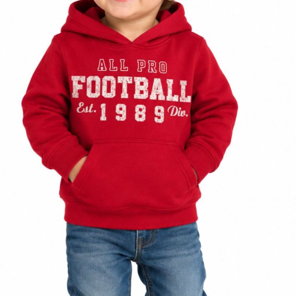 🔥5 for $30🔥 The Children’s Place Boys “All Pro Football” Hoodie | Size 12M